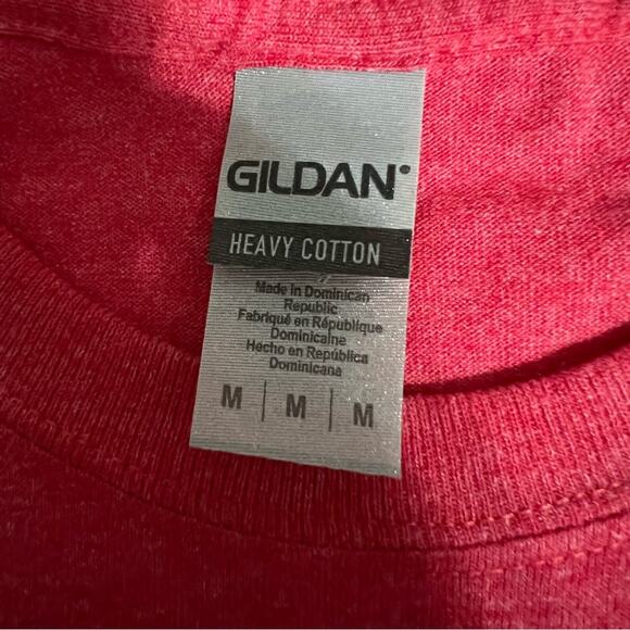 Gildan Heather Red San Diego Graphic T-Shirt Size Medium - Picture 5 of 9